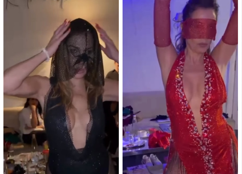 «Από τώρα καρναβάλι;»: H Σίλια Κριθαριώτη απαντά στα σχόλια για τα ρούχα που σχεδίασε στη Δέσποινα Βανδή