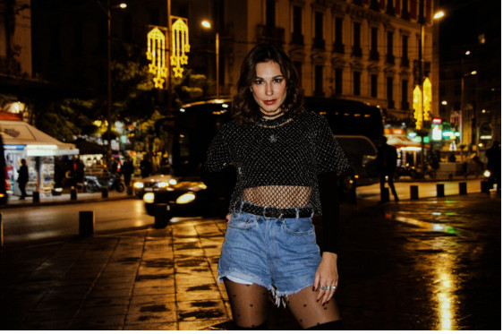 H Κατερίνα Παπουτσάκη στη «Σφίγγα» για ακόμα μια παράσταση