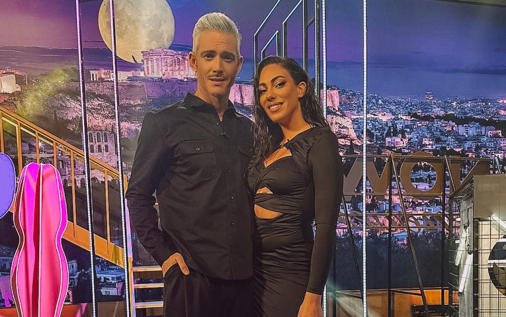 Η Ευρυδίκη Βαλαβάνη στο Night Out με τον Θεοχάρη Ιωαννίδη