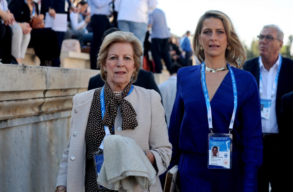 Τατιάνα Μπλάτνικ: Στο Καλλιμάρμαρο με την Άννα Μαρία έπειτα από το διαζύγιο της με τον Νικόλαο