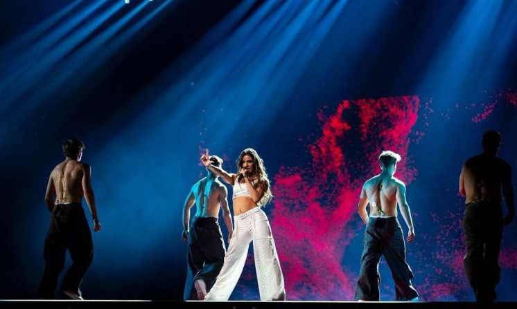 Οι πρώτες φωτογραφίες από την πρόβα της Silia Kapsis για τη Eurovision στο Μάλμε