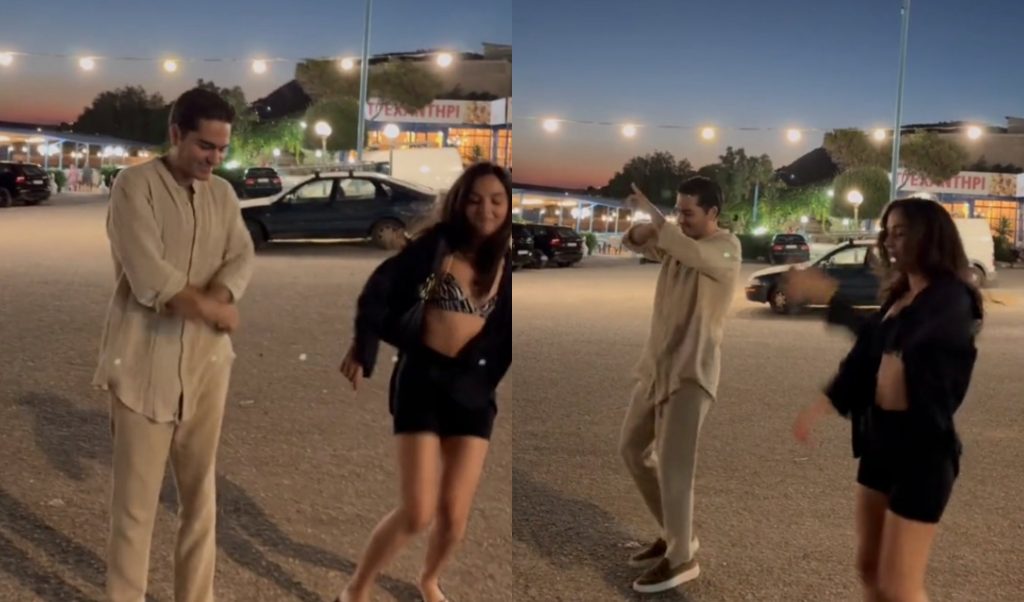 Χρήστος Μάστορας: Ο ξέφρενος χορός με την αδερφή του Αμαλία και το «La Luna»