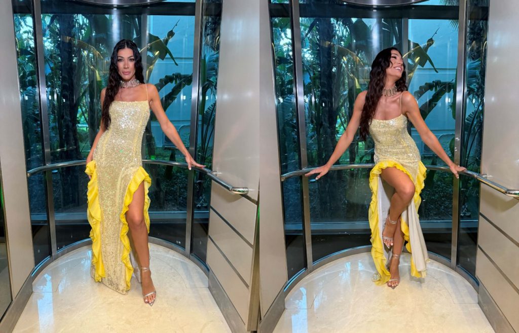 Η Ήβη Αδάμου ποζάρει με το αγγελάκι της Victoria’s Secret Rosie Huntington-Whiteley που τα .. έσπασε στο live της!