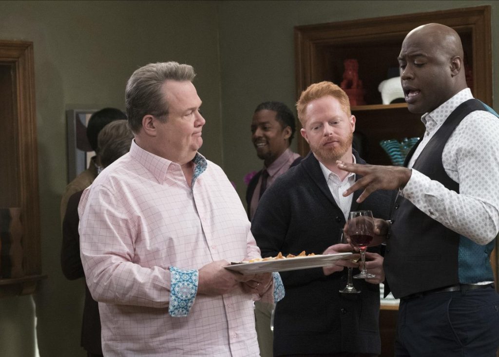 «Έπεσε πάνω στο τζάμι»: Οι Τζέσι Τάιλερ Φέργκιουσον και Έρικ Στόουνστριτ γελούν ακόμη με στιγμή του Modern Family