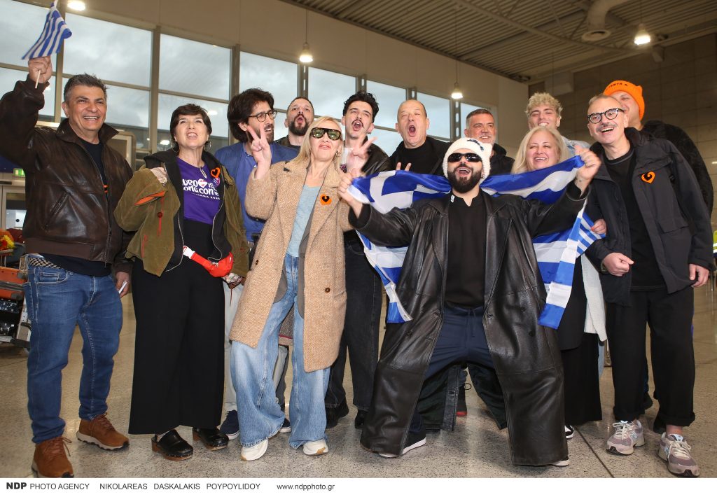 Eurovision 2026: Οι φωτογραφίες από την πρώτη πρόβα του Akylas στη Βιέννη